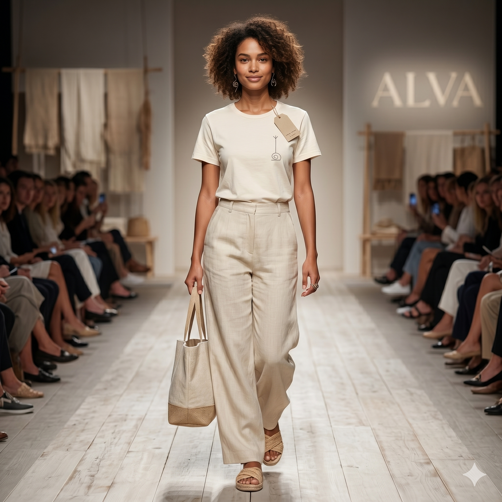alva · passarela